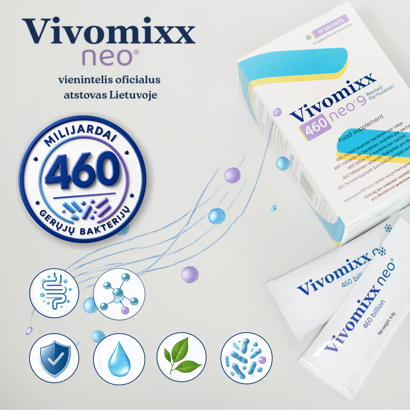 PROBIOTIKAI "VIVOMIXX neo" 1 dėž. - Image 4